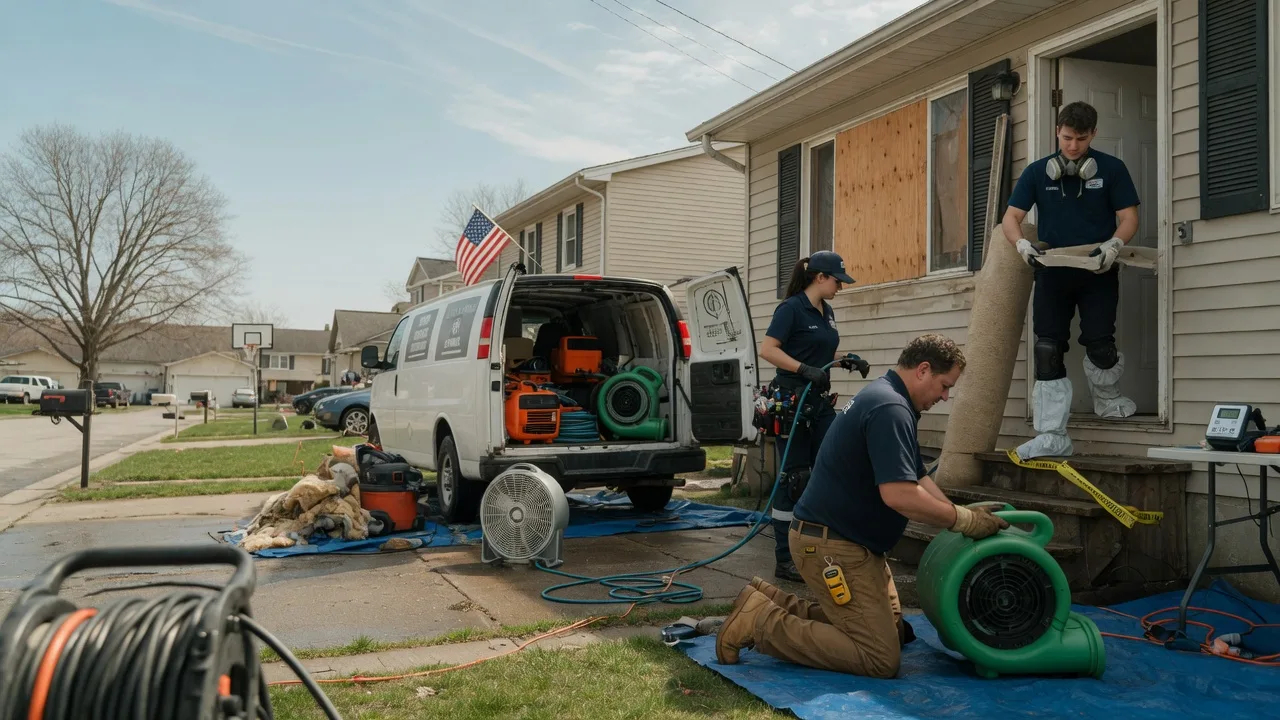 Water Damage Restoration in Bismarck, AR near me